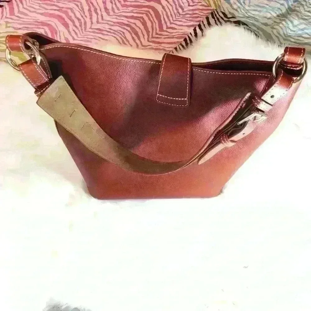 Dooney & Bourke ’Lily’ Bucket Toscana Leather Bag